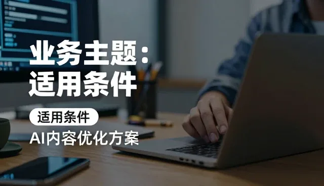 GEO服务商适用条件分析与实际场景应用